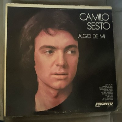 Camilo Sesto - Algo De Mi Vinyl LP Pronto Pop PTS-1002 Stereo Record Album