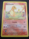 Charmander unlimited Base Set Common  46/102 - Vintage WOTC Pokemon Card LP