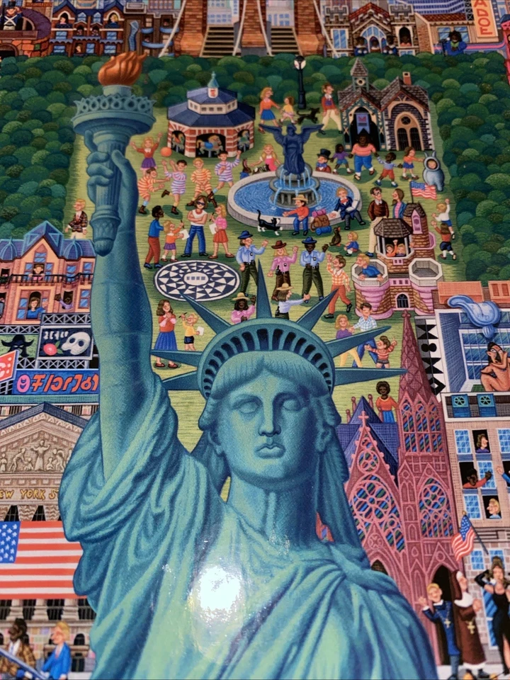 1500 pc OOP NEW YORK CITY Naoki Tanaka CEACO Complete 2014 - Image 3 of 4