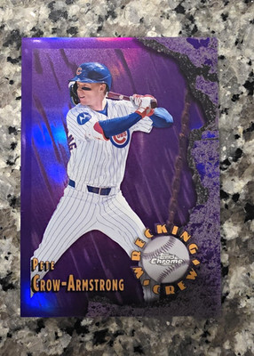 Topps 2026 Topps Chrome Pete Crow-Armstrong Wrecking Crew WC-7 /75