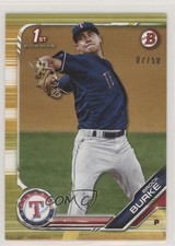 2019 Bowman Prospects Gold 7/50 Brock Burke #BP-137 i5q