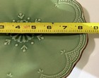 PFALTZGRAFF FRENCH LACE GREEN SET OF 4 SALAD / DESSERT PLATES 8.5” INCH PLATE