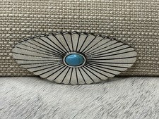 TURQUOISE  HAIR  BARRETTE