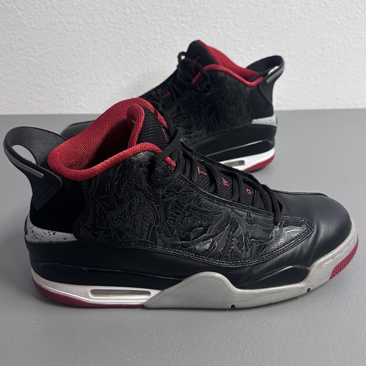 Air Jordan Dub Zero Black Cement Bred Mens Sz 12 No Box 311046-013