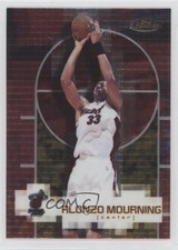 2000-01 Topps Finest Alonzo Mourning #46 HOF 0i1b