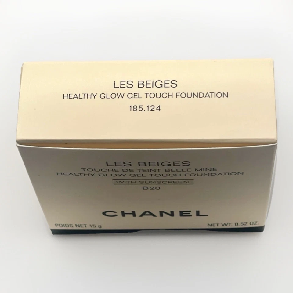 CHANEL Les Beiges Healthy Glow Gel Touch Cushion Powder Foundation Sunscreen B20 - Image 3 of 4