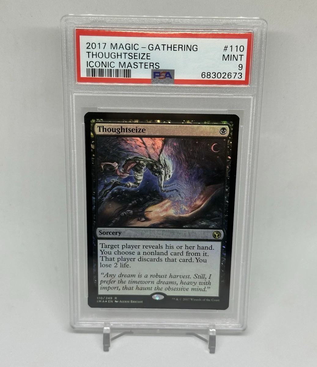 Thoughtseize Magic: The Gathering Iconic Masters Rare Collectible
