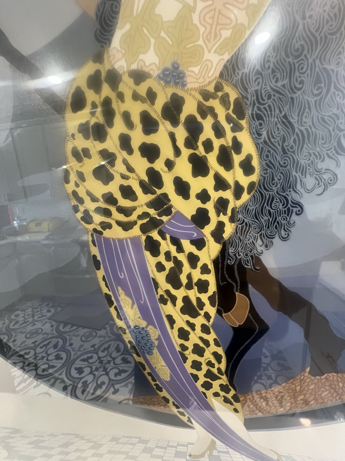 Original Erte Limited Edition Serigraph Signed /300 “Woman & Satyr” 27” x 19”