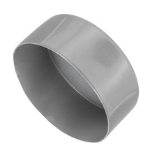 2 pz tappi terminali in gomma 120 mm ID vinile tubo tondo copri bulloni protezioni grigio chiaro