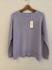VINCE Wool Cashmere-blend Sweater In purple Size S/P