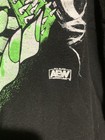 All Elite Wrestling AEW 2XL Black T Shirt. No Tag. Pre-owned — photo 3