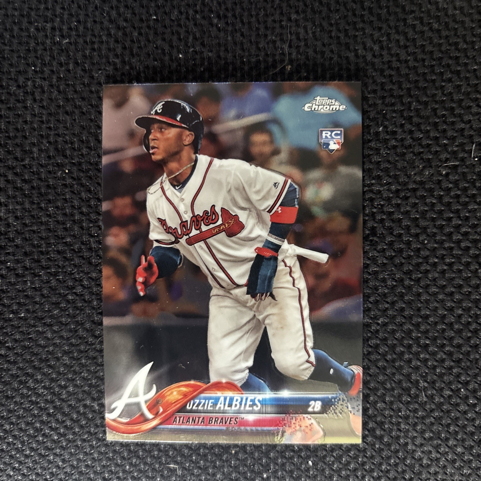 2018 Topps Chrome - Ozzie Albies #72 (RC)