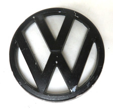 Vintage Volkswagen Vw Classic Car Emblem Badge Oem 113 853 601 Painted Black