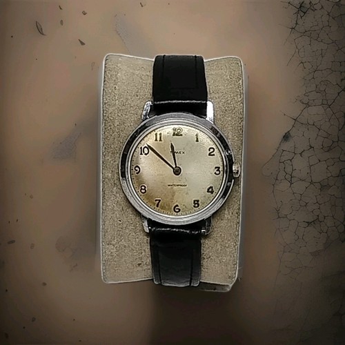 1962 Men's Timex Marlin M22 Mechanical Movement Watch - 34mm Silver ...