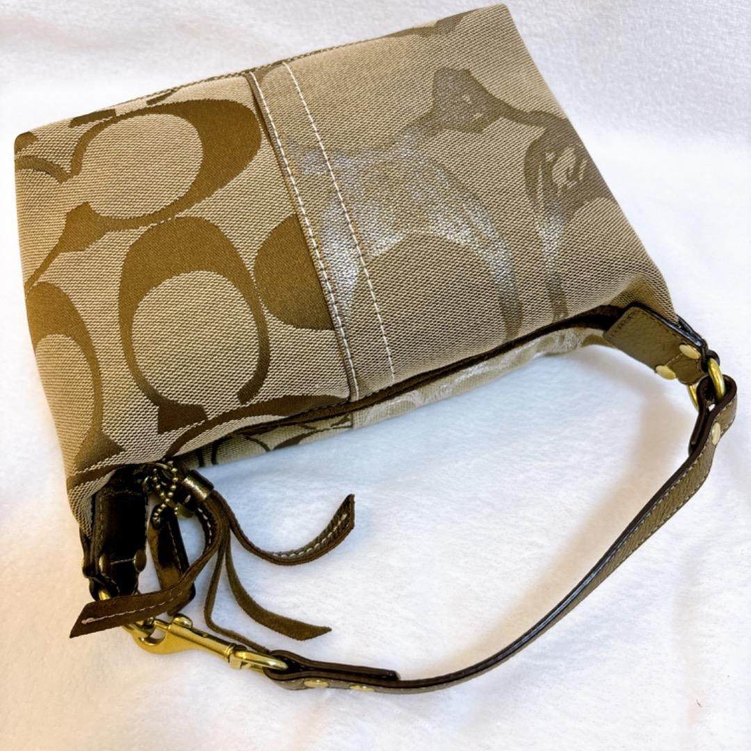 level Rare patchwork Coach accessory pouch - image 11