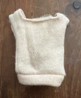 Vintage Barbie Doll Fashion PAK Pale Baby Pink Square Neck Sweater 1962
