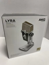 AKG Lyra USB-C Multi-Pattern Condenser Microphone Ultra-HD Streaming Podcast
