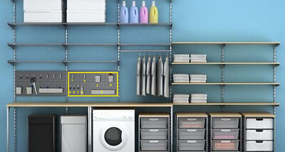 IKEA ANTONIUS 9 PIECE PEGBOARD ACCESSORY SET #901.012.93 - New in