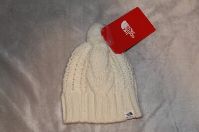 New The North Face Baby Cable Minna Bennie Vintage White Size XXS