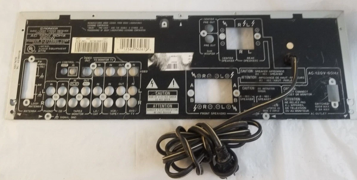 Pioneer Pd5173c Cpu Spare New Rare