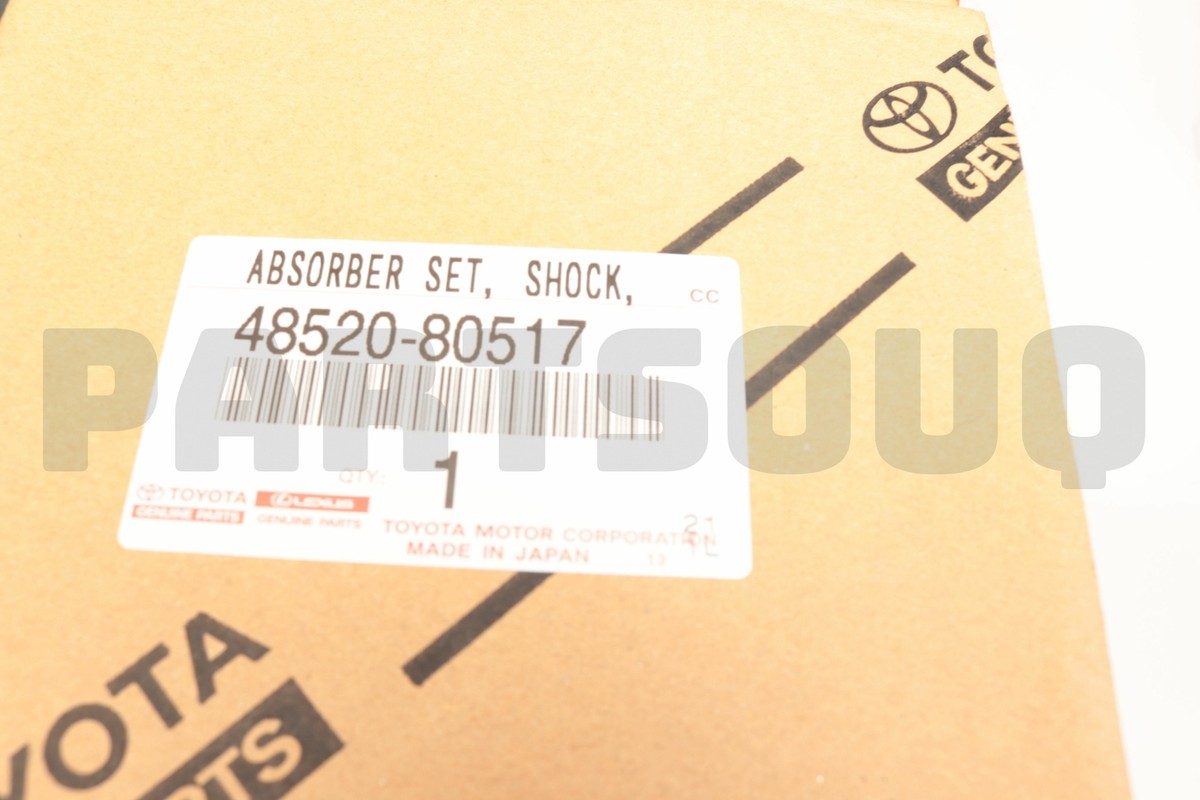 専用 485c 4852080517 Genuine Toyota ABSORBER SET, SHOCK 48520-80517 | eBay