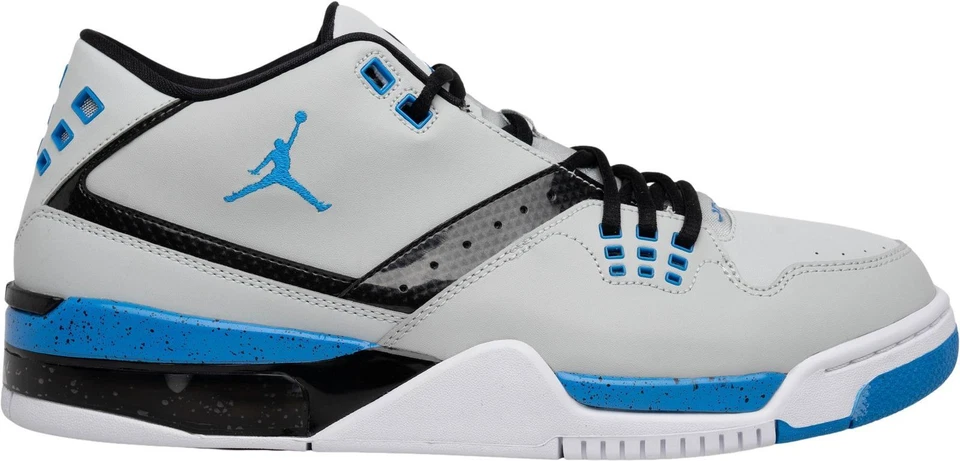 Jordan Flight 23 Gris Niebla Foto Azul