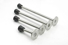 Door Stop Stopper Holder Satin Finish Stainless Steel Many Sizes UK