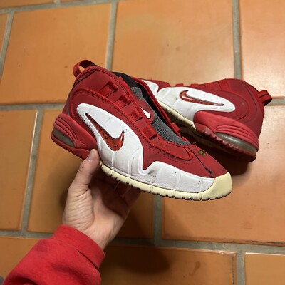 Nike Air Max Penny 1 Men's Size 9.5 US 685153-600 University Red
