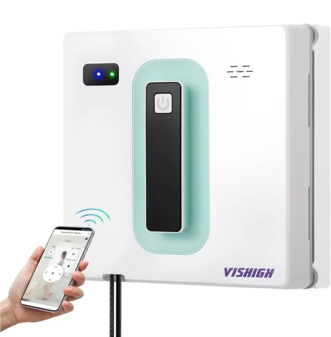 Window Cleaning Robot 6.8cm Ultra-Thin, Intelligent Obstacle Avoidance