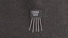 Mitsubishi 2SC1583-G Differential Transistor as obtained from Onkyo USA (qty 1)