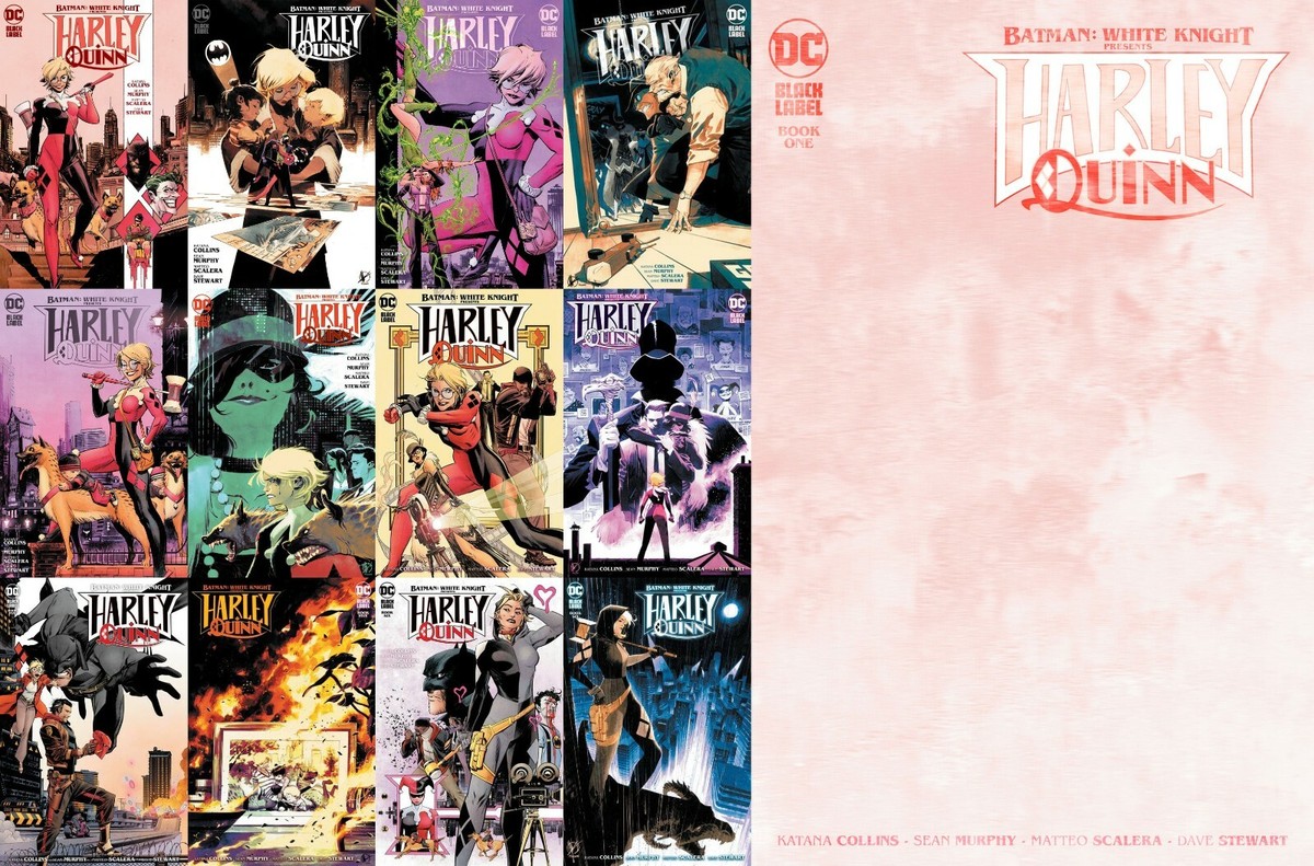 🦇 Batman White Knight HARLEY QUINN #1-6 BLACK LABEL Sean Murphy