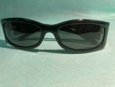 Vintage 90's Gucci GG/ 2526/S Sunglasses With Rhinestones Black Frame