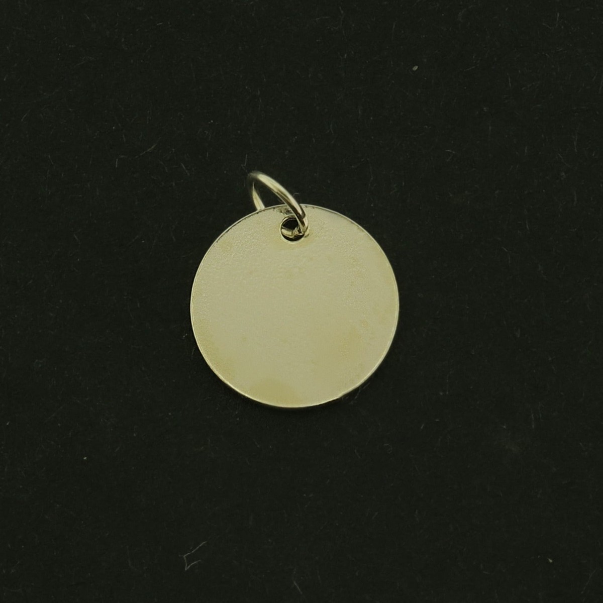 Round Sterling Silver Stamping Blank 10mm Tag ST133