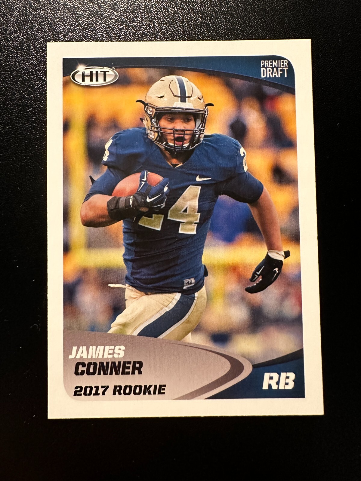 2017 Sage Hit Premier Draft Rookie James Conner #103. Cardinals 