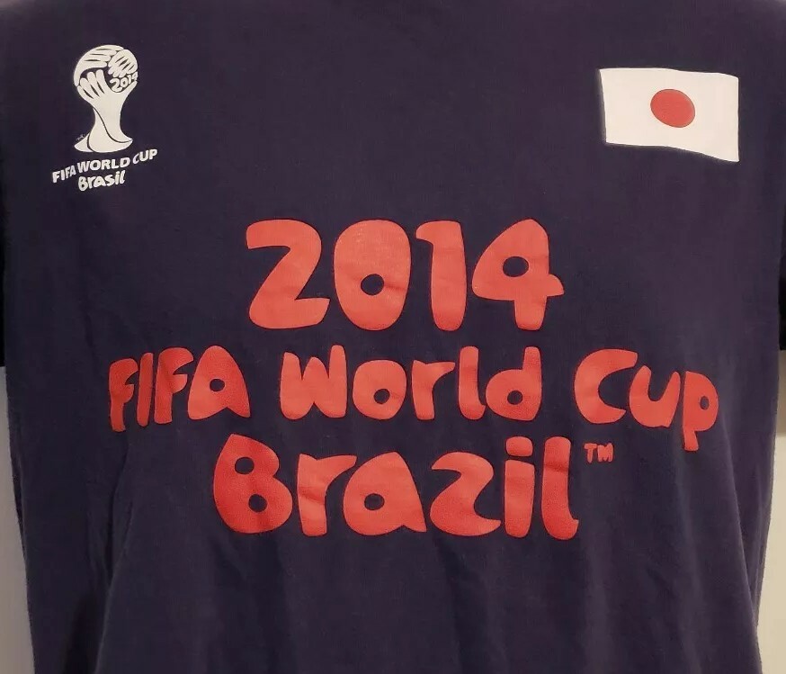 2014 FIFA World Cup Brazil Japan Adult Small Blue TShirt | eBay