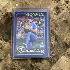 2024 Topps Series 2 JAMES McARTHUR RC Royal Blue Parallel #434 - Color Match A5