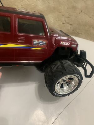 Vintage NIKKO Hummer H2 RC Truck +Remote and Charger -Tested