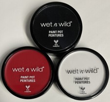  Lot of 3 Wet N Wild Paint Pot Peintures You Get Them All Free Shipping 
