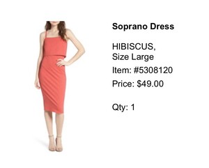 soprano bodycon dress