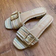Joie Claire Sandals Striped Slides