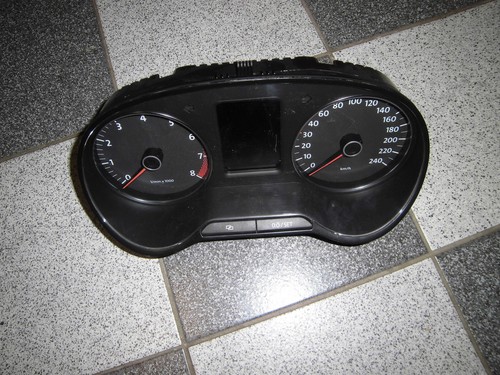 VW Polo 6R Tacho Kombiinstrument 6R0920860F mit 62Tkm