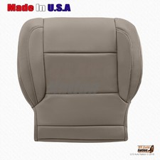 Passenger Side Bottom Tan Leather Seat Cover 2015 to 2018 Chevy Tahoe - Suburban