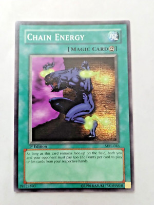 Yu-Gi-Oh! TCG Chain Energy Magic Ruler MRL-046 1st Edition Common ...