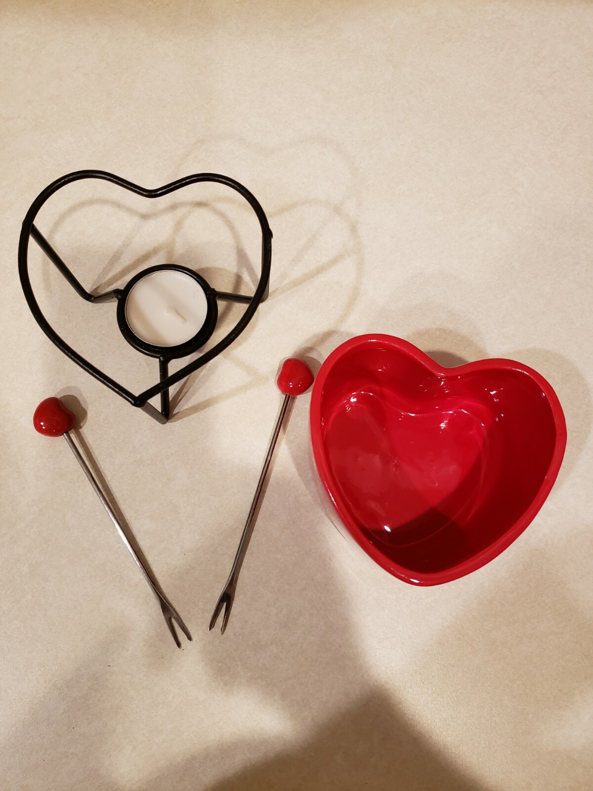 Chocolate Cheese Fondue Set Date Night