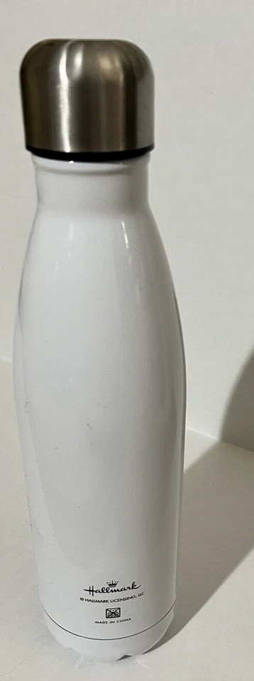 Botella de agua de acero inoxidable Hallmark grabada "Lista, Set, Brilla" con imagen de sol Foto 3 de 4