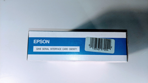 New (NOS) Epson C823071 32KB Serial Interface Card Type B Interface 2013437 - Picture 3 of 4