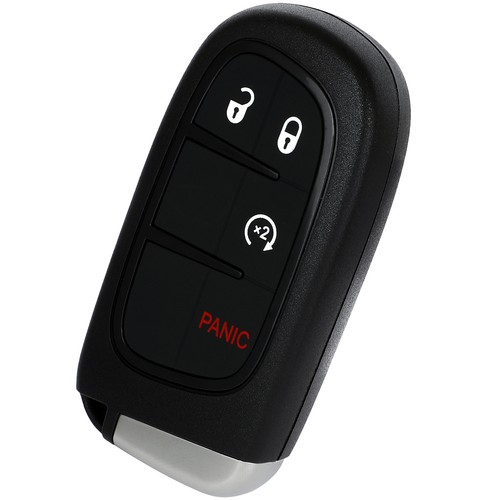 Fits Jeep Cherokee 2014 2015 2016 2017 2018 2019-2021 Key Fob Shell Replacement - Picture 8 of 9