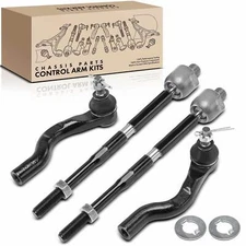 4pcs Front Outer & Inner Driver & Passenger Tie Rod End for Honda CR-V 2017-2023