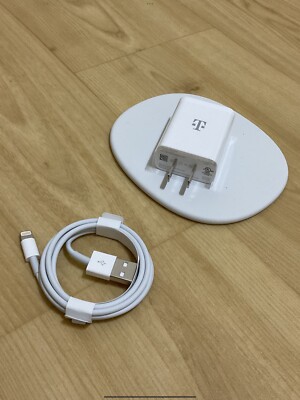 New original genuine T-MOBILE IPHONE 11&12 IPHONE 13 OEM LIGHTNIN WALL CHARGER