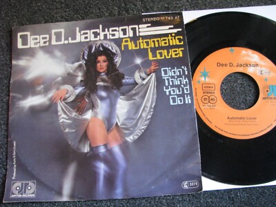 Dee D. Jackson-Automatic Lover 7'' Vinyl -1978 Germany-Jupiter Records-11 743 AT